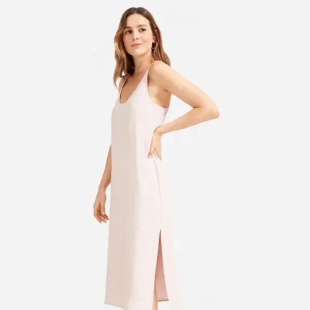 Everlane “The Ultimate Slip Dress” Blush Pink (6)